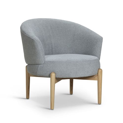 כורסה עגולה FLEECY בצבע 