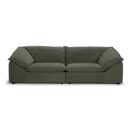 ספת רביצה תלת מושבית BLUSH בצבע 