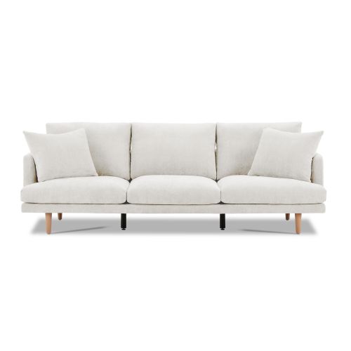 ספה נורדית תלת מושבית NORD בצבע 