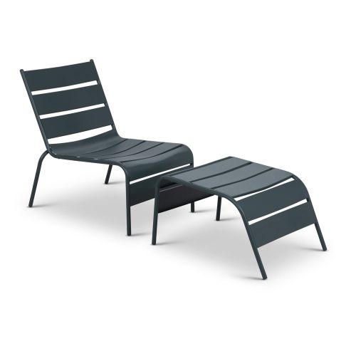 כיסא נוח למרפסת עם הדום VIOLET בצבע 