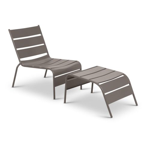 כיסא נוח למרפסת עם הדום VIOLET בצבע 