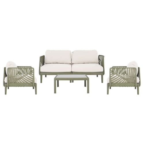 סט ישיבה לגינה PALM בצבע 