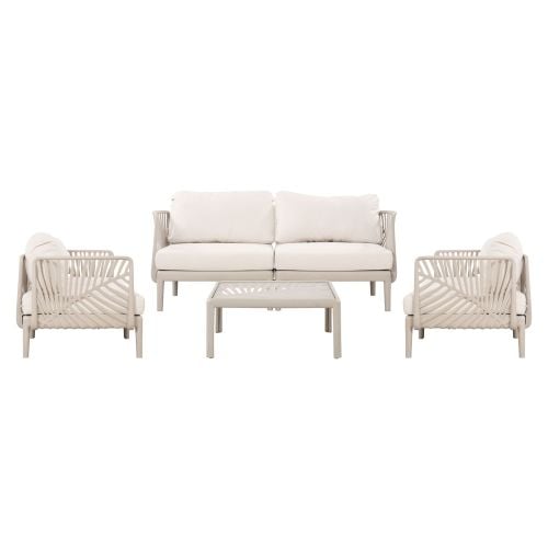 סט ישיבה לגינה PALM בצבע 