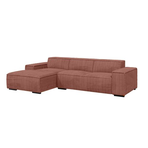 ספת קורדרוי עם שזלונג GROOVE בצבע 