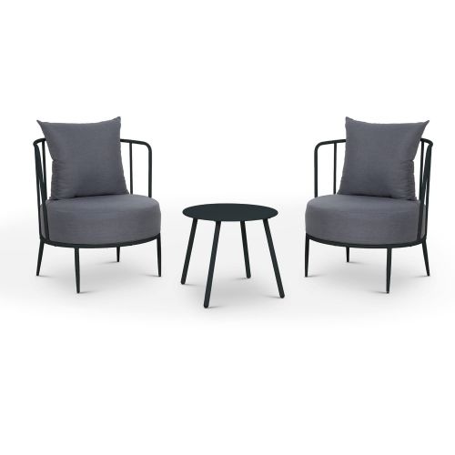 סט ישיבה למרפסת ROSE בצבע 