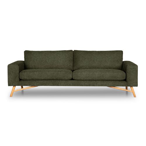 ספה נורדית תלת מושבית LOKI בצבע 