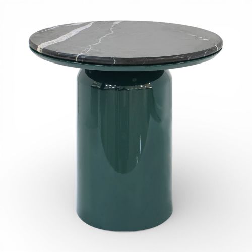 שולחן צד PEBBLE בצבע ירוק