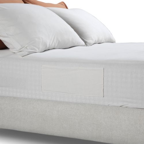 NAPOCKET סט מצעים זוגי עם כיס! בצבע 