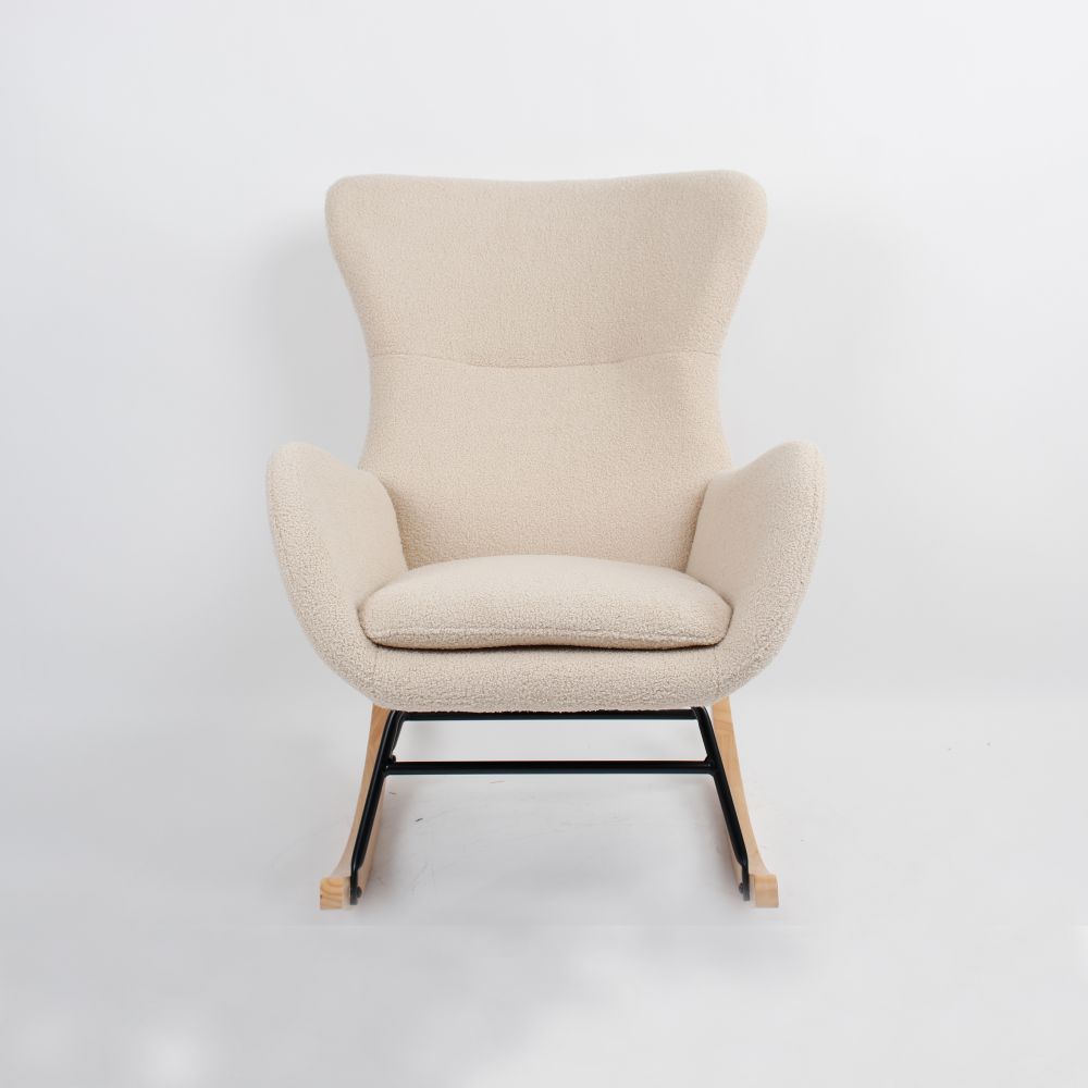 כורסת  נדנדה SMASH בצבע Teddy Bear קרם