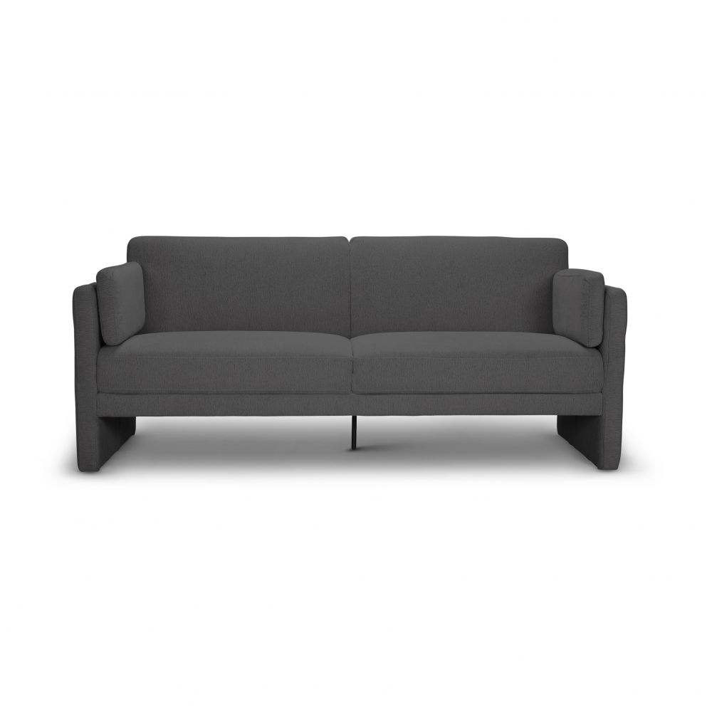 ספה נפתחת למיטה FRAME בצבע FUZZY אפור כהה