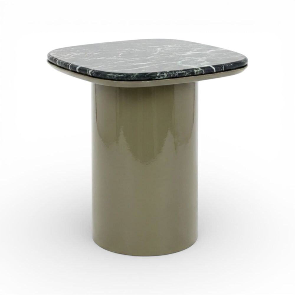 שולחן צד POSE בצבע ירוק