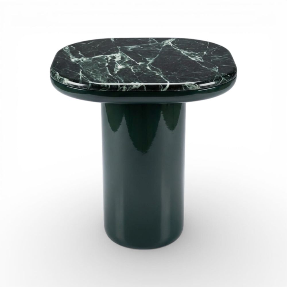 שולחן צד STONE בצבע ירוק