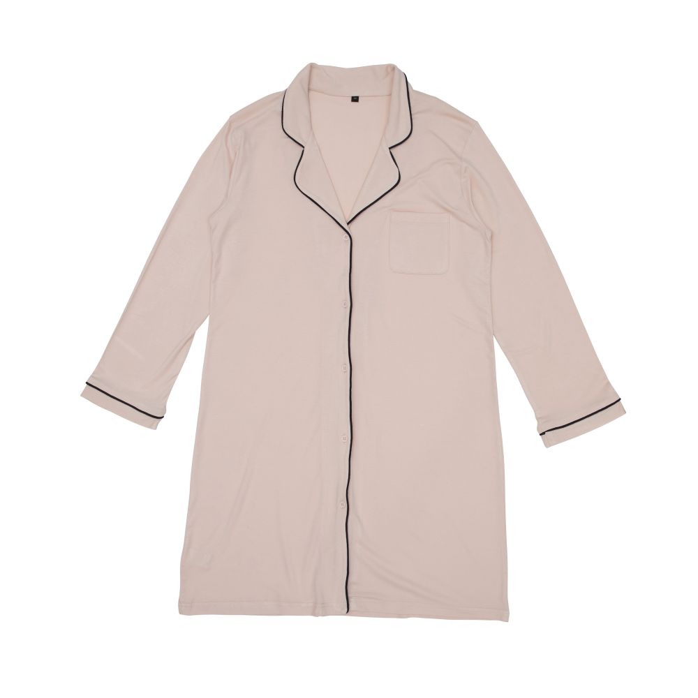 כותונת לילה WISH בצבע Viscosa ורוד 