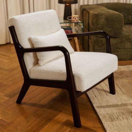 כורסה מעוצבת LAZY בצבע 