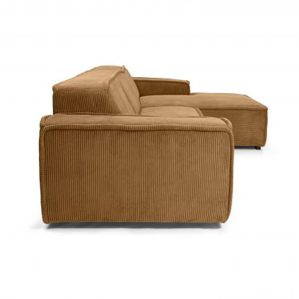 ספת קורדרוי עם שזלונג GROOVE בצבע {color}