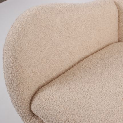 כורסת  נדנדה SMASH בצבע Teddy Bear קרם