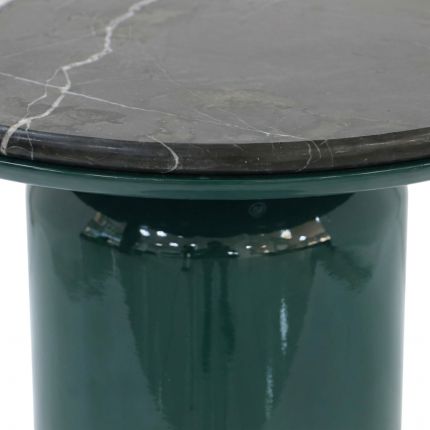 שולחן צד PEBBLE בצבע ירוק