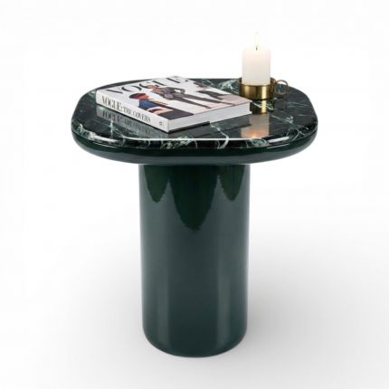 שולחן צד STONE בצבע ירוק