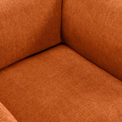 ספה תלת מושבית MOOD בצבע POLY כתום