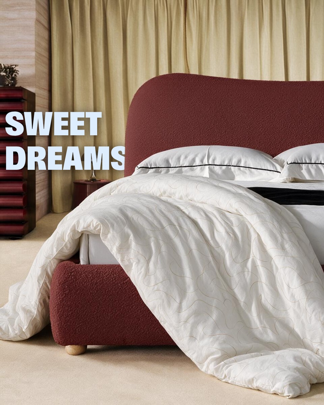 מישהו אמר SWEET DREAMS ולא קיבל?
טקסטורה עשירה, נוכחות מוגזמת, ואפס חרטות על זה שאיחרתם לעבודה.
